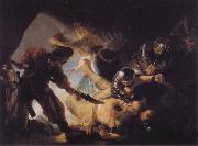 REMBRANDT Harmenszoon van Rijn The Blinding of Samson china oil painting reproduction